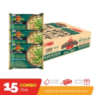 Thùng 15 gói phở bò tái lăn Đệ Nhất Acecook