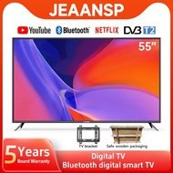 LED TV Bluetooth Smart TV 50 55 60 75 inch 4K Android 14.0 TV Wi-Fi Netflix YouTube MYTV/DVB-T2