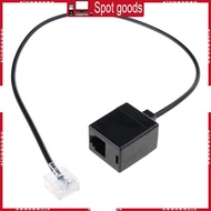 XI Quality RJ45 to RJ11 Converter Cable for Seamlessly Telephone Connections