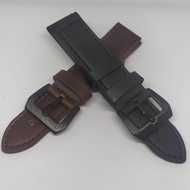 TALI JAM TANGAN FOSSIL 22MM 24MM LEATHER STRAP TALI JAM KULIT FOSSIL