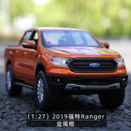 โมเดลรถ Ford Raptor F150 Ranger โมเดลรถโลหะผสมจำลองรถกระบะ Ford Maisto 1:24