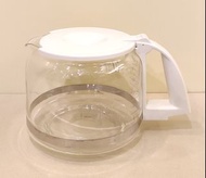 10杯份 白色 咖啡玻璃壺 Sunbeam Coffeemaker Model 6385 Carafe Coffee Pot White 10 Cup