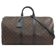 Louis Vuitton LV M56714 KEEPALL BANDOULIÈRE 55 經典老花寬大旅行袋