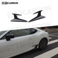 On sale Carbon Fiber Side Skirts Splitters Canards For Toyota GT86 For Subaru BRZ Car Decorative FRP