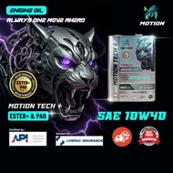 MOTION Ester PAO API SP Formulated Semi-Synthetic Engine Oil (10W40/4L)