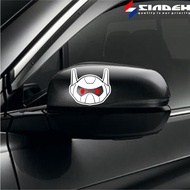 CAR STICKER / CUTTING STICKER BAYMAX BIG HERO 6 UNIQUE DURABLE CAR MIRROR STICKERS