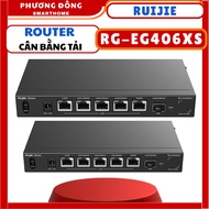[NEW - GENUINE PRODUCT] RUIJIE RG-EG406XS LOAD BALANCE - 5 2.5G PORTS, 01 10G 4 POE PORTS, SUPPORT U