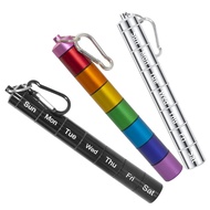 New Portable Performance Sub-bottling Sale Style Sealed Waterproof 7 Days Split Aluminum Alloy Sub-P