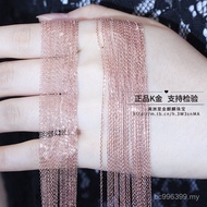 14K Emas 18 Hadiah Mini untuk Wanita Emas Ungu Rantai O Nipis Rusia Rose Gold Pelajar Fesyen 585 Ran