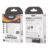 【台灣全新現貨】WEKOME (WK) Y10 有線耳機 線控耳機 3.5mm音源插針