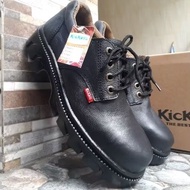 Kickers 36-46 genuine leather steel toe Safety shoes Safety shoes men Kasut safety lelaki Safety boo