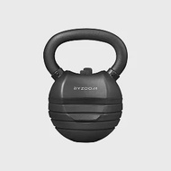 Byzoom Fitness 可調式壺鈴 13.6 kg (30LB) 5段重量秒速調整組 經典黑