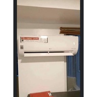 LG Dual cool Aircon Split Type Inverter 1hp