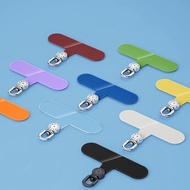 RIVERSIDE Phone Lanyard Gasket, 360° Rotatable Hanging Cord Metal Phone Patch, Durable Durable TPR D