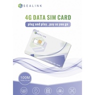 CCTV Camera 4G SIM Card for Solar CCTV Camera with 100M data flow