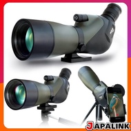 Telescope Lens, 20-60x Zoom, High Magnification, Field Scope, Spotting Scope, Smartphone Adapter, Ph