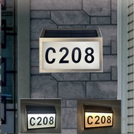 House number Customized Customized house number Solar house number Light number Address Sign number 