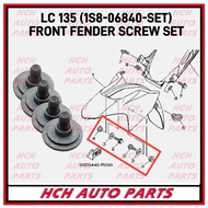 FRONT FENDER SCREW SET - YAMAHA - LC 135 (V1-V7)/ LC 135 55D/ 55C - 95827-06016/ 1S8-06840 (NK)