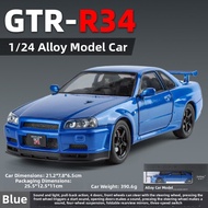 Nissan GTR R34 SKYLINE Alloy Car Model