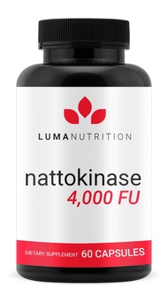 Luma Nutrition Nattokinase Supplement - Nattokinase 4000 FU Per Serving, Premium Nattokinase Formula