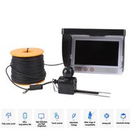 Underwater Fishing Camera Water Proof 5MP 1080P 195° Wide Angle 4.3 Inch Fish Finder with 164ft Cabl
