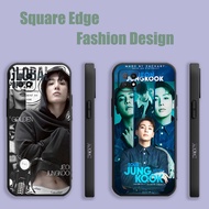 Casing For Samsung Galaxy S25 S25 ULTRA A16 A36 Bts Jungkook WMS05 Phone Case Square Edge