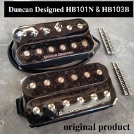 Original designed duncan Pickup HB101N HB103B black neck bridge