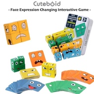 Kids Interactive Toy Face Expression Puzzle Response Game