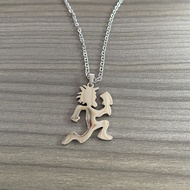 Fashion Stainless Steel Pendant Fashion Creative Male Fitness Running Cartoon Character Pendant Neck