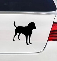 Labrador Retriever Dog Pet Animal Puppy Window Laptop Vinyl Die Cut Decal Decor Mirror Wall Bathroom Bumper Trucks Stickers for Car 5.5" Inches