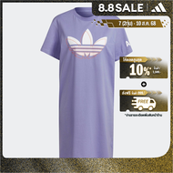 adidas ไลฟ์สไตล์ ชุดกระโปรง Streetball ผู้หญิง สีม่วง HE2217