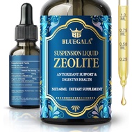 BLUEGALA Zeolite Detox for Kids and Adults, Effective Heavy Metal Detox, Zeolite Drops with Organic 