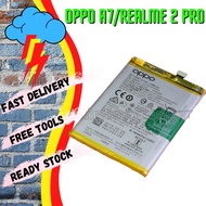 OPPO BATERI A7/REALME 2 PRO BLP683 4230mAh ORIGINAL READY STOCK FAST DELIVERY 