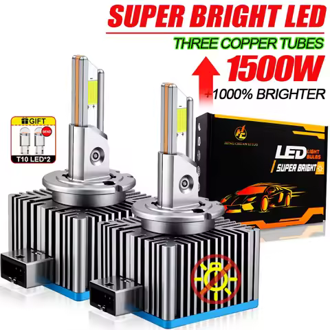 D1S D3S D2S LED CANBUS Headlight 1500W Bulbs Super Bright D4S D1R D3R D2R D4R D8S Xenon Lights for C