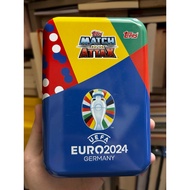 BOX OF 48 PLAYER CARDS TOPPS MATCH ATTAX EURO 2024
