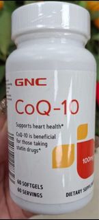 GNC CoQ-10 輔酶 100mg 60粒
