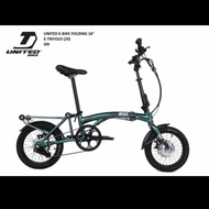 United E-Series E-Trifold Folding Bike