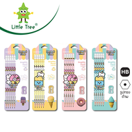 Little Tree ชุดดินสอ HB  DESSERT (DESSERT PENCIL) แพ็ค 24 กล่อง