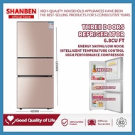 SHANBEN$U/Refrigerator&ic>Three/R$Door^r$Refrigerator^q$6.8^B$Cubic^F$Feet^hQ$Energy Saving Low Noi