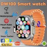 2025 DW100 Smart Watch Global Calling Fingerprint Unlock 2.29 Inch AMOLED 4G SIM Video Chat WIFI GPS