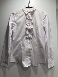 G2000女裝白色長袖恤衫 White long sleeves blouse