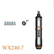 Worx | ชุดไขควงไฟฟ้า Worx ไขควงสว่านไร้สายอัจฉริยะ เครื่องมือไฟฟ้าชาร์จ USB WX242/WX240.7/WX240/WX10
