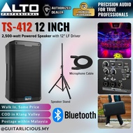 ALTO TS412 Premium 2500W 12 inch Powered Speaker with Stand and Cable ( TS4 / TS 412 / TS-412 )