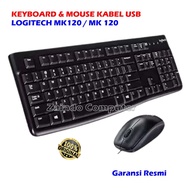Logitech MK120 Keyboard Mouse Package USB Wired Keyboard Mouse USB Cable Logitech MK120 - Logitech M