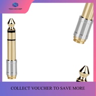 TECHCHIP-6.35mm to 3.5mm Converters 1/4 Inch Male 1/8 Inch Female 6.35 to 3.5 Jack Headphone Audio A