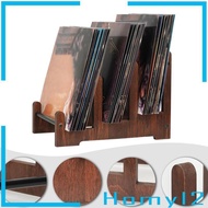 [HOMYL2] Vinyl Records Storage Holder Multipurpose Tabletop Rack for Books CD Files