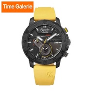Alexandre Christie Chronograph Black Dial with Yellow Strap Analog Men's Watch ALCW6627MCRIPBAYL