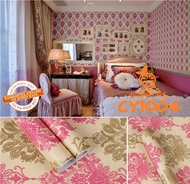 wallpaper dinding tembok wallpaper kamar tidur wallpaper tembok wallpaper 3d motif CY1002