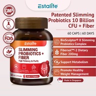 [NEW] Estalife Slimming Probiotics + Fiber Capsules | 10 Billion CFU | 瘦身益生菌胶囊 | BioSculptor™ + Fibe