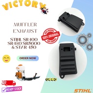 Heavy Duty High Quality STIHL SR400 SR420 SR5600 & STAR450 Mistblower Muffler Exhaust Ekzos